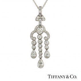 Tiffany & Co. Legacy Diamond Pendant 2.49ct